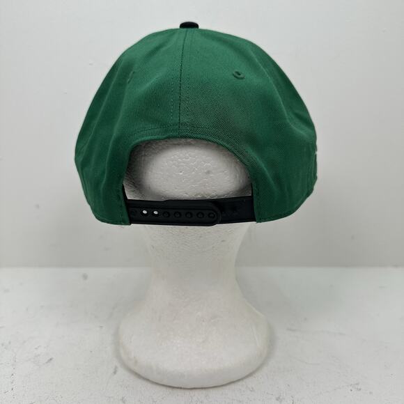 NWT New York Jets NFL Snapback Hat Cap 47 Brand Hitch Script Green Black - Picture 4 of 9